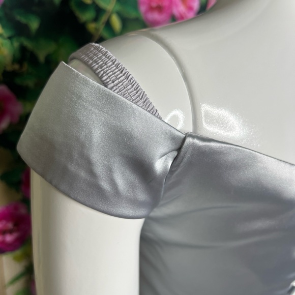 Cindy Collection Flare and Fit Short Dress with Pockets - Picture 3 of 6